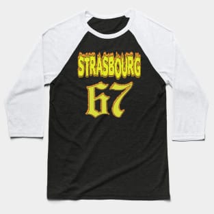 ‘strasbourg’ - Le cadeau parfait pour les fans d'Alsace, de sa culture et son histoire . Baseball T-Shirt